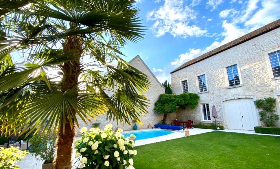 "Le Jardin" Chambre De Charme, Piscine A Meursault Bed & Breakfast Exterior photo